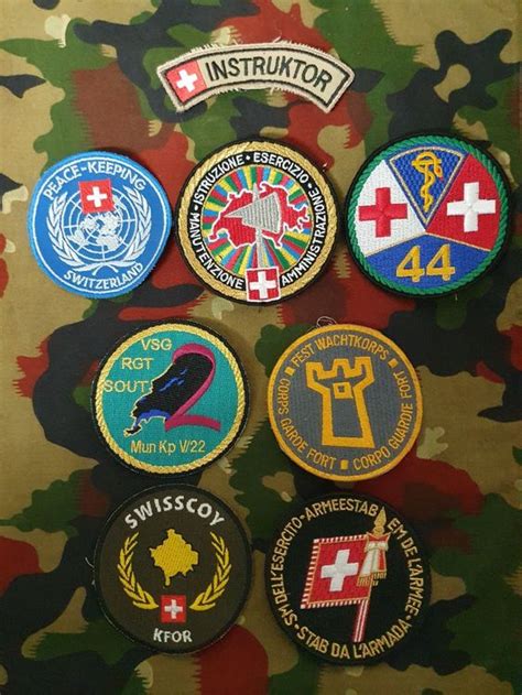 Badge Uniform Schweizer Armee Milit R Militaria Armee Suisse Kaufen