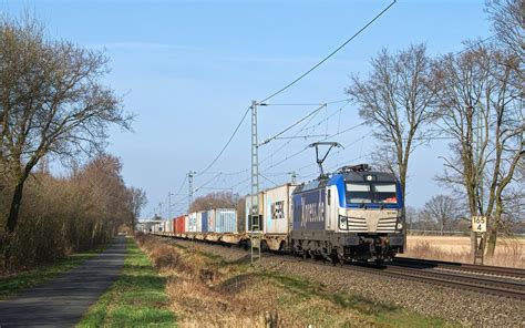 boxXpress 193 880 mit Containerzug in Richtung Osnabrück Flickr