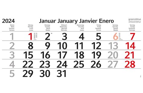 Calendarios Multibloque De 4 Meses Flyeralarm