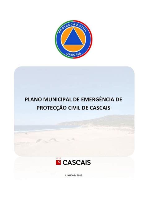 Pdf Plano Municipal De EmergÊncia De ProtecÇÃo Civil De Planos Prociv Pt Documents