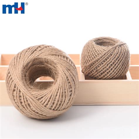 Natural 3 Strands Twisted Jute Twine Hemp Rope