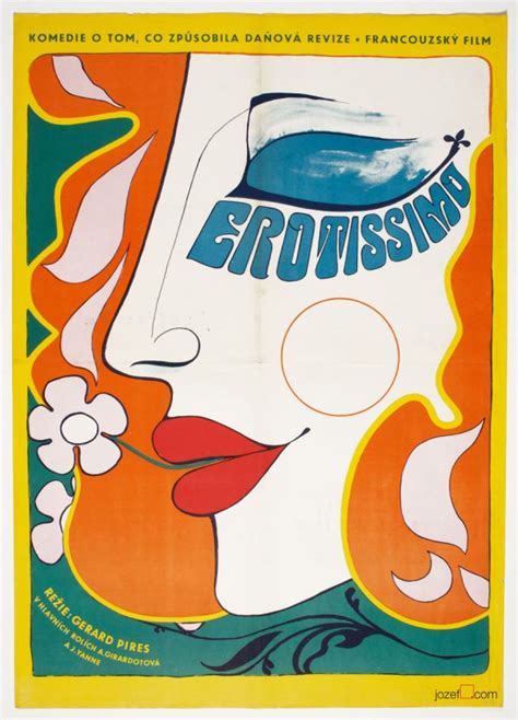 Erotissimo Film Poster Poster Illustration