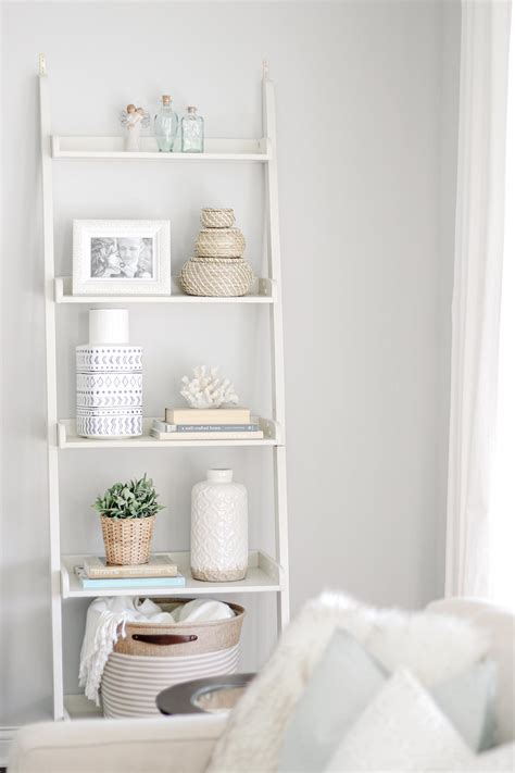 Coastal Inspired Living Room with Beachy Blues for Summer - Caitlin