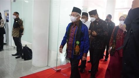 Uin Ar Raniry Nobatkan Maruf Amin Bapak Ekonomi Syariah Indonesia