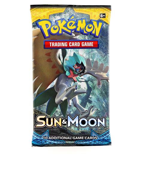 Pokemon Sun Moon Booster Box Cards