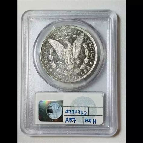 O Morgan Silver Dollar Pcgs Ms Dmpl Cameo Look Bob Paul Rare