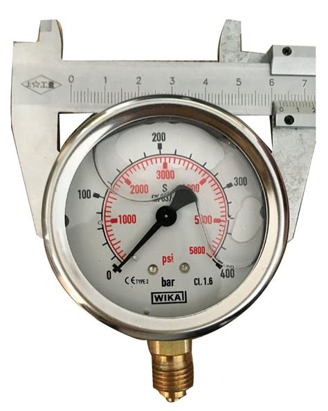 Inch Mm Wika Pressure Gauge To Bar To Psi At Rs