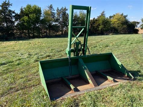 Gnuse 3 Pt Tractor Forklift Bucket Bigiron Auctions