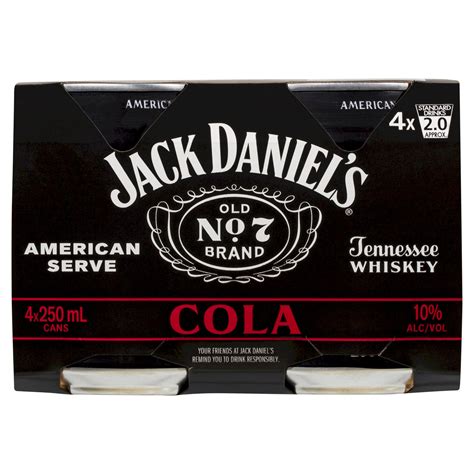 Buy Jack Daniels American Serve Cola Ml Online