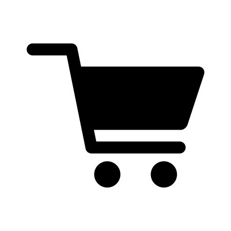 Solid Shopping Cart Icon 12791182 Vector Art At Vecteezy