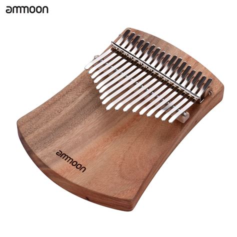 Ammoon Schl Ssel Daumen Klavier Kalimba Camphorwood C Ton Mit Tragen