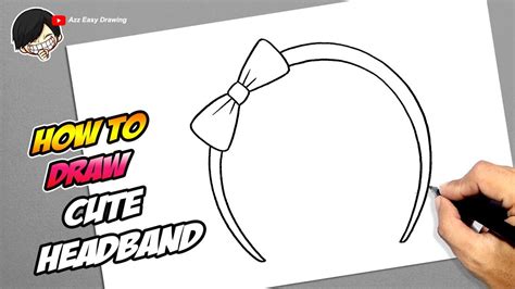 How To Draw Cute Headband