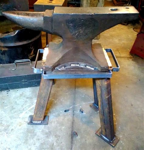 Anvil Stand Plans Diy Blacksmith Tools