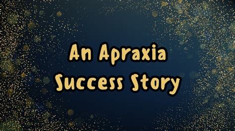 Apraxia Success Story Edublox Online Tutor