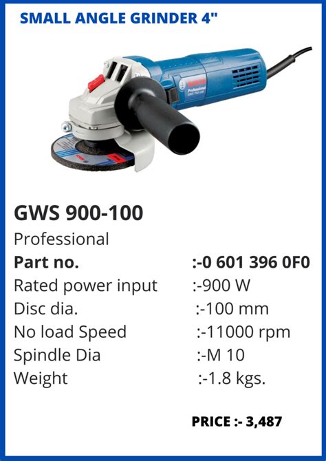 Bosch Angle Grinder Gws Inch W At Rs In Raipur