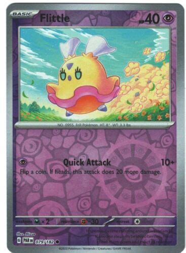 Flittle 79 182 Paradox Rift Reverse Holo Common Pokémon TCG eBay