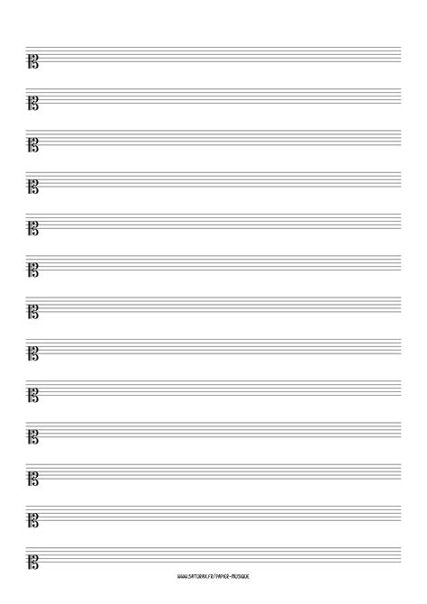 papier  musique saturax