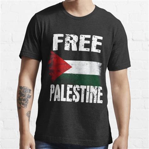 Free Palestine Classic T Shirt For Sale By Heinzpeterd Redbubble