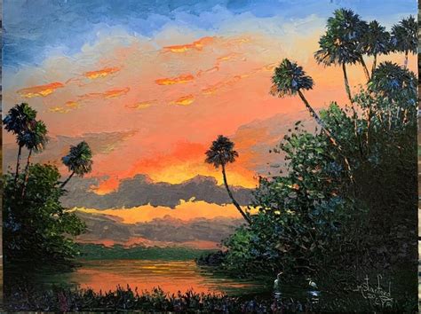 Pin By Real Florida Art On Florida Highwaymen And Tropical Paintings