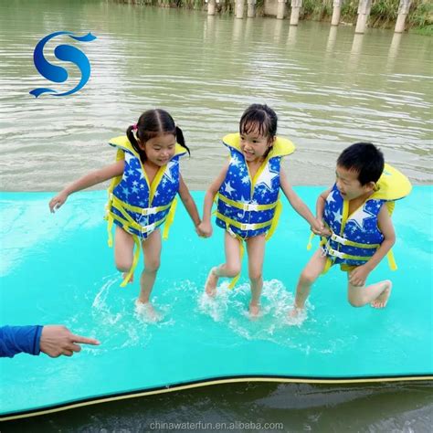 Water Park Toddler Children Kids Pfd Life Jacket Safety Vest Sk20 Blue