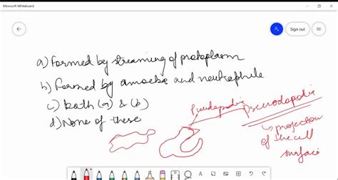 ⏩SOLVED:Which of the following is correct about pseudopodia? (a ...