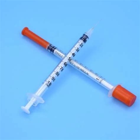 Medical Disposable Insulin Syringe Ml Ml Ml Diabetic Insulin