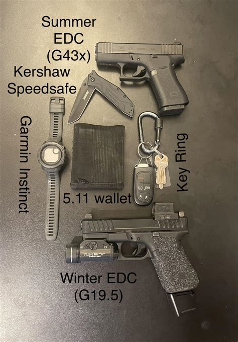 Winter Vs Summer EDC : r/tacticalgear