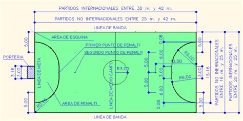 Cancha de futbol sala - Imagui