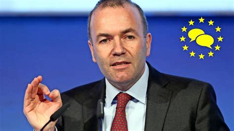 Europäischer Spitzenkandidat Manfred Weber CSU kommt zum OZ Talk