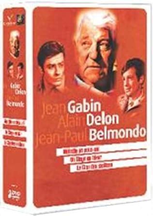 Jean Gabin Alain Delon Jean Paul Belmondo Coffret 3 Films N 1