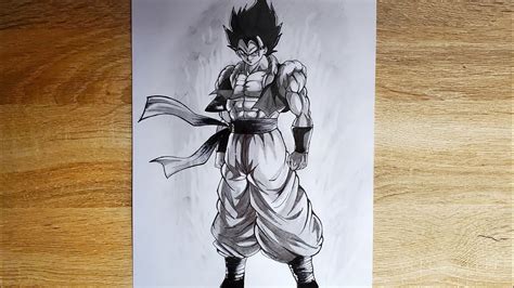 Tyg Art Gogeta Super Saiyan Blue Drawing Art Draw Anime Animeart