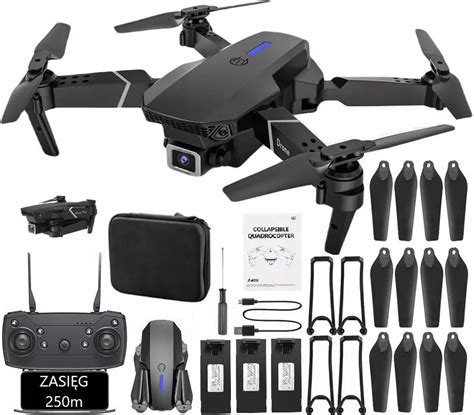 Dron E91 Pro Kamery 4K Wifi Hd Zabawka Zawis 400m Ceny I Opinie Na