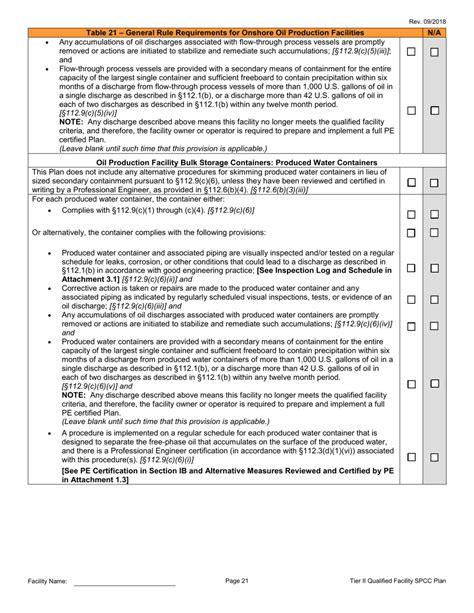 California Tier II Qualified Facility Spcc Plan Template Fill Out