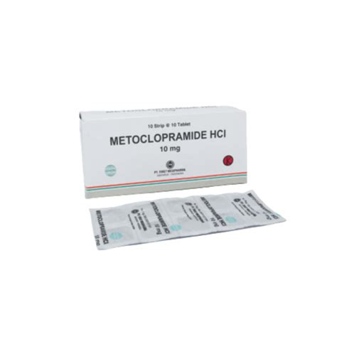 Metoclopramide 10 Mg 10 Tablet Fm Manfaat Kandungan Dosis Dan Efek