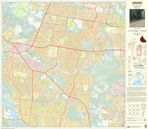 capalaba   map  department  resources avenza maps