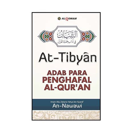 Jual Buku At Tibyan Adab Penghafal Al Quran Imam Nawawi Shopee