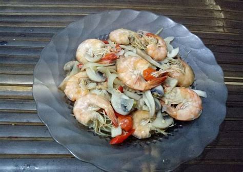 Resep Oseng Udang Dan Jamur Kancing Oleh Lusi Caolin Cookpad