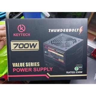 Keytech Thunderbolt Gaming Psu Watts Shopee Philippines