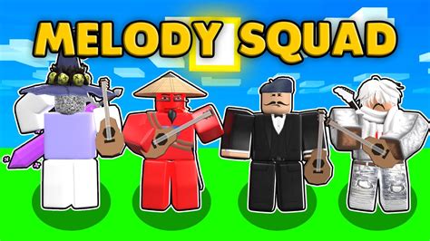 FULL MELODY SQUAD Ft Milyon69 Roblox Bedwars YouTube