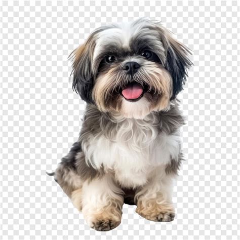 Una Linda Foto De Perro Shih Tzu Con Todo El Cuerpo Disparada Con