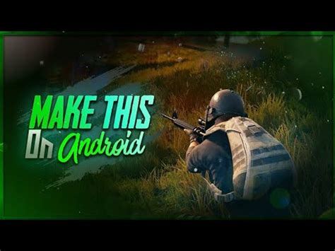 Make This Pubg Inspired Thumbnail On Your Android Devices YouTube