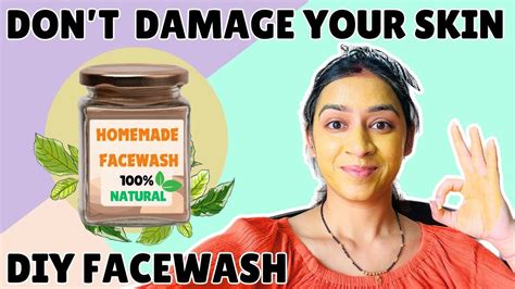 Natural Skin Care Homemade Facewash 👧🌸 Diy Face Wash For Glowing Skin 🌸