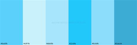 Baby Blue Color Palettes - Aesthetic Color Palette