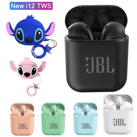 Inpods I12 TWS Fone De Ouvido Sem Fio Macaron Sport Bluetooth Earbuds