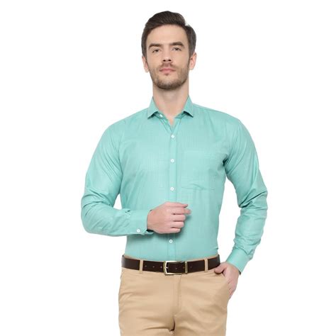 Plain Men Poly Cotton Formal Shirt Full Sleeves At Rs 250 In Bhilwara