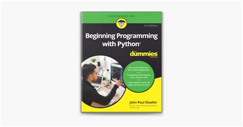 Beginning Programming With Python For Dummies En Apple Books