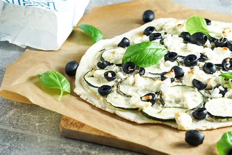 Rezept F R Mediterraner Flammkuchen Mit Reismehl