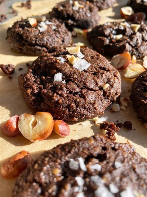 Chocolate Hazelnut Cookies (Gluten Free) - Bake It Paleo