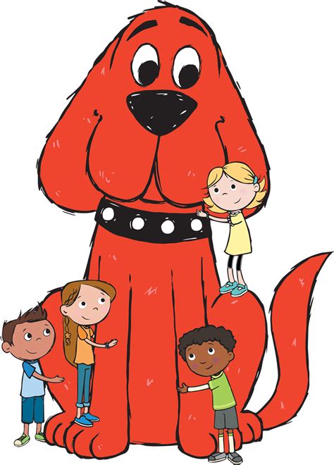 [100+] Clifford The Big Red Dog Png Images | Wallpapers.com