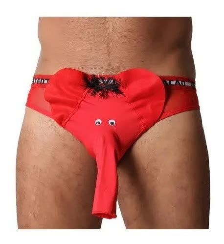 Cueca Elefante Tromba Lingerie Sexy Alto Luxo Sensual